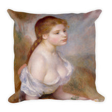 A Young Girl Premium Pillow