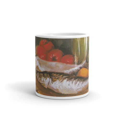 Van Gogh - Stillleben mit Makrelen, Zitronen und Tomaten Classic Art Mug