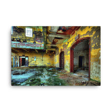 Old Rotten Factory Canvas Print