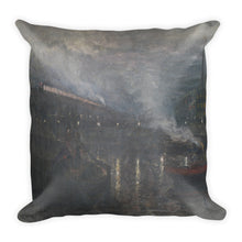 Blue Morning in Venice Premium Pillow