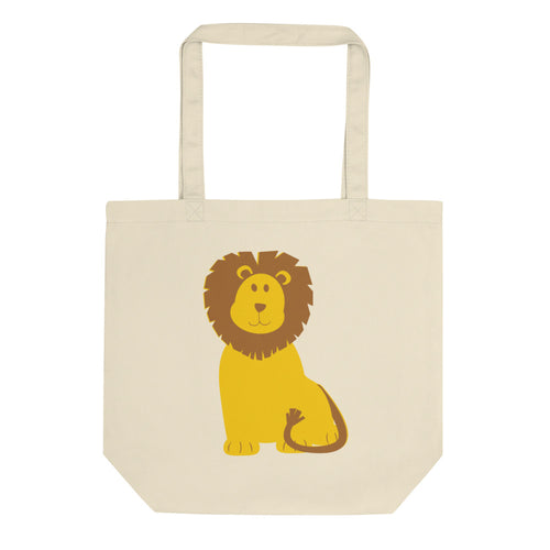 Frightening Lions Eco Tote Bag