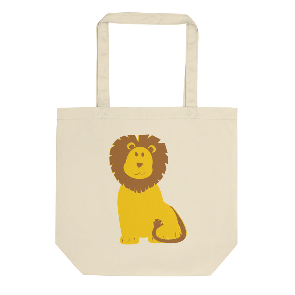 Frightening Lions Eco Tote Bag