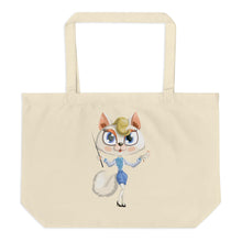 Sophisticated Foxies Large Organic Tote Bag