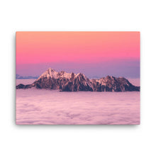 Violent Clouds Above Canvas Print
