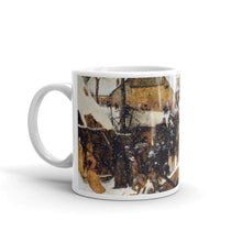 Anbetung der Könige im Schnee Classic Art Mug
