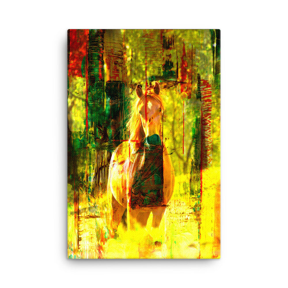 Sticks Of Dynamite Horse Art Canvas