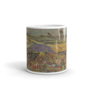 Vincent van Gogh Wheat Fields near Auvers Classic Art Mug