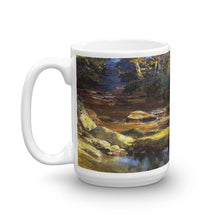 Bridgman, Frederick Arthur - River Landscape with Deer Classic Art Mug