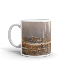 Adolf Stademann - Winter Pleasures on the Ice Classic Art Mug