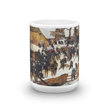 Anbetung der Könige im Schnee Classic Art Mug