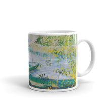 Van Gogh - Angler und Boote an der Pont de Clichy Classic Art Mug