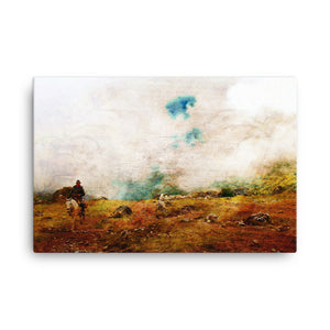 Good Environment Horse Art Canvas
