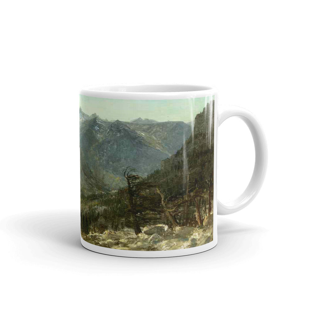 Bierstadt Albert The Sierra Nevadas Classic Art Mug