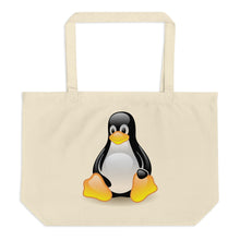 Penguin Ready Large Organic Tote Bag