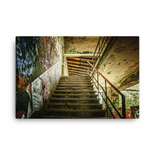 Glimpse of Stairway Canvas Print
