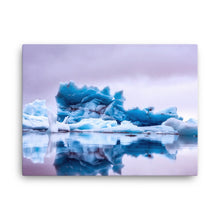 The Land Of The Ice Canvas Print