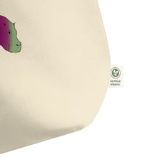 Colored Rhinos Large Organic Tote Bag