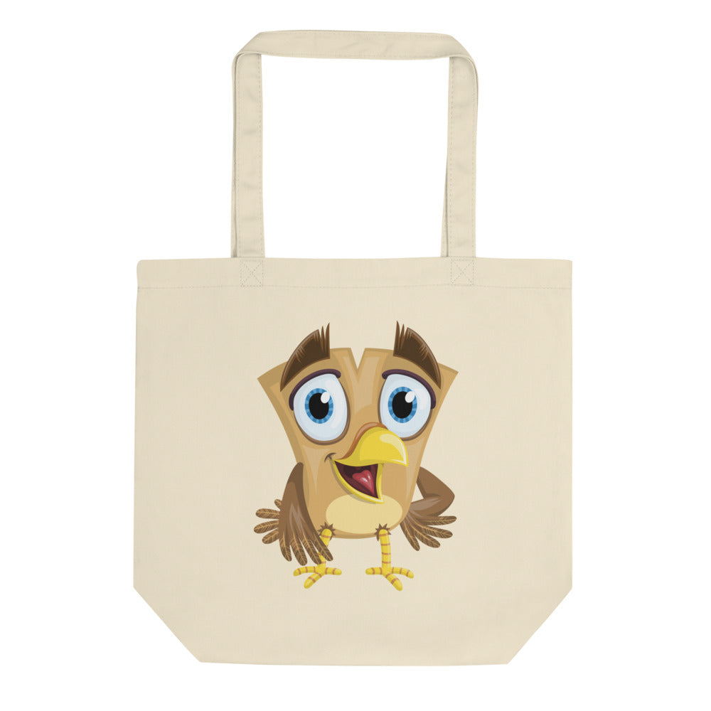 Birds Like Quarrel Scene Eco Tote Bag