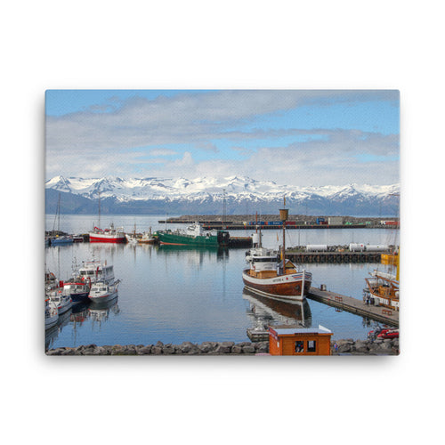 Anchorage Lagoon Canvas Print