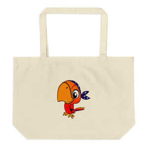 Pirate Papagal Large Organic Tote Bag