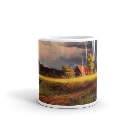 Bierstadt Albert Bavarian Landscape Classic Art Mug