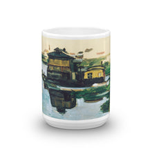 Cezanne - Boathouse on a River Classic Art Mug