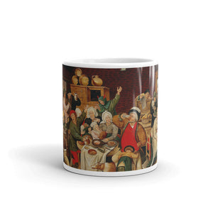 Pieter Brueghel the Younger - The king drinks Classic Art Mug