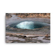 Autonomus Geyser Canvas Print