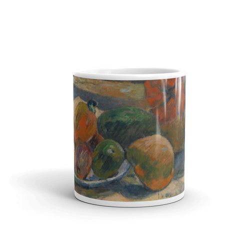 Gauguin Nature morte aux mangos et à la fleur d'hibiscus Classic Art Mug