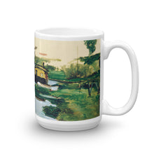 Cezanne - Boathouse on a River Classic Art Mug