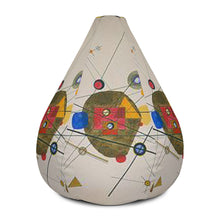 Composition III Bean Bag Chair w/ filling