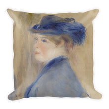 A Woman Nursing a Child Premium Pillow