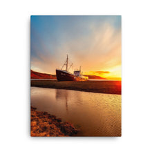 Melting Horizon Canvas Print