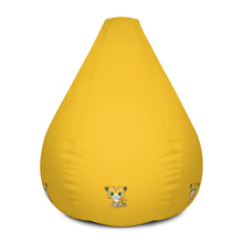 Cutie Kitty Yellow Bean Bag Chair w/ filling