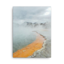Lava River Canvas Print