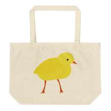 Chicken Elegance Large Organic Tote Bag