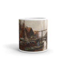 Adolf Kaufmann - In the Harbour Classic Art Mug
