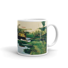 Cezanne - Boathouse on a River Classic Art Mug