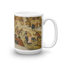 A Winter Landscape with Skaters by Pieter Brueghel the Younger Classic Art Mug