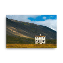 Icelandic Hut Canvas Print