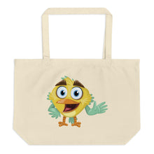 Birds Like Quarrel Theatre Large Organic Tote Bag