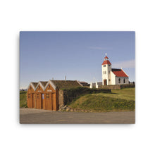 Church and Solitude Canvas Print