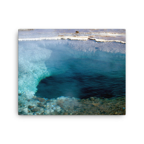 Icelandic Lake Canvas Print