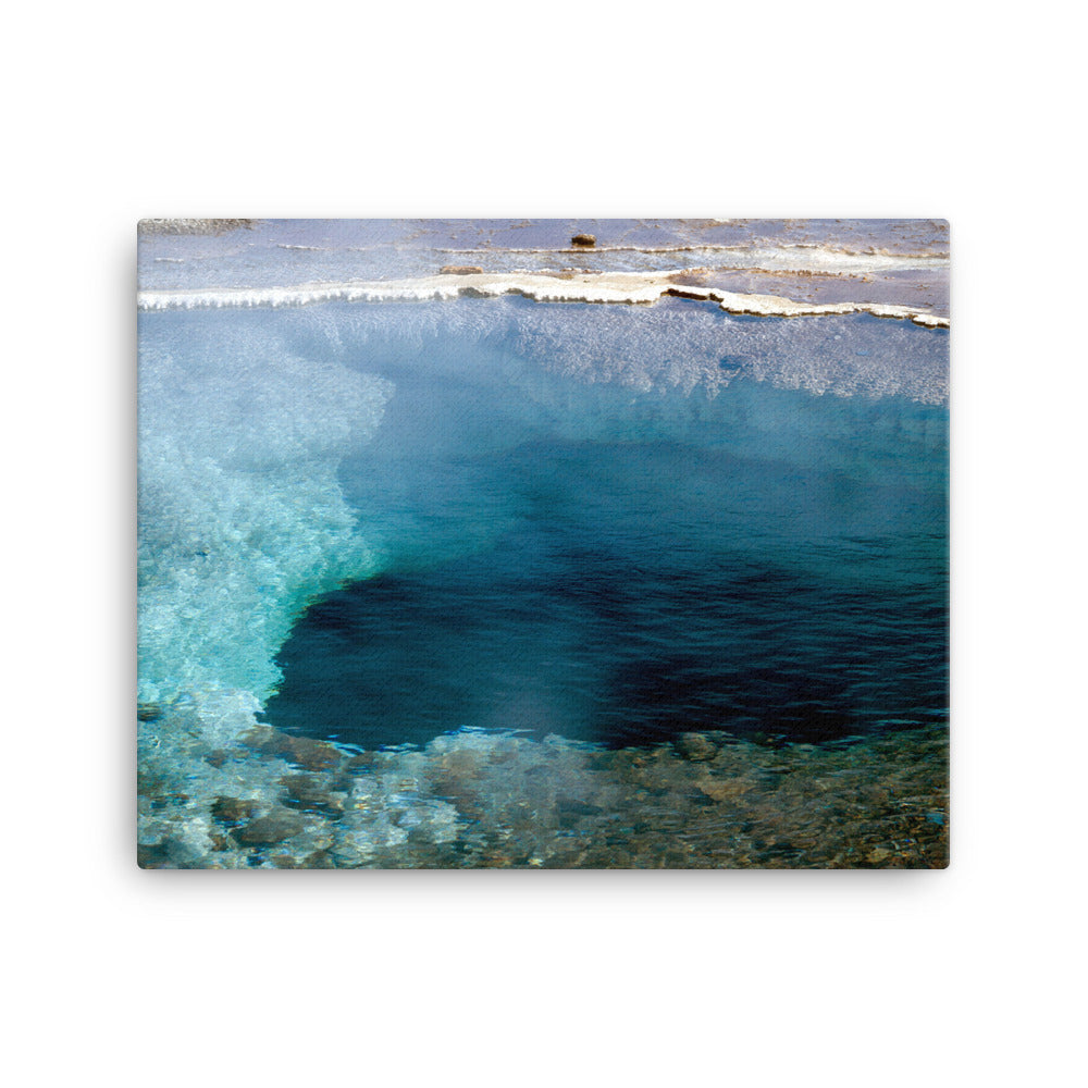 Icelandic Lake Canvas Print