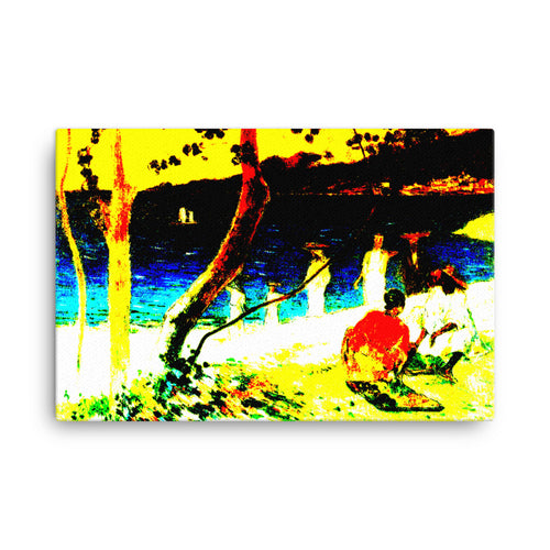 Porteuses de fruits Remastered Art Canvas