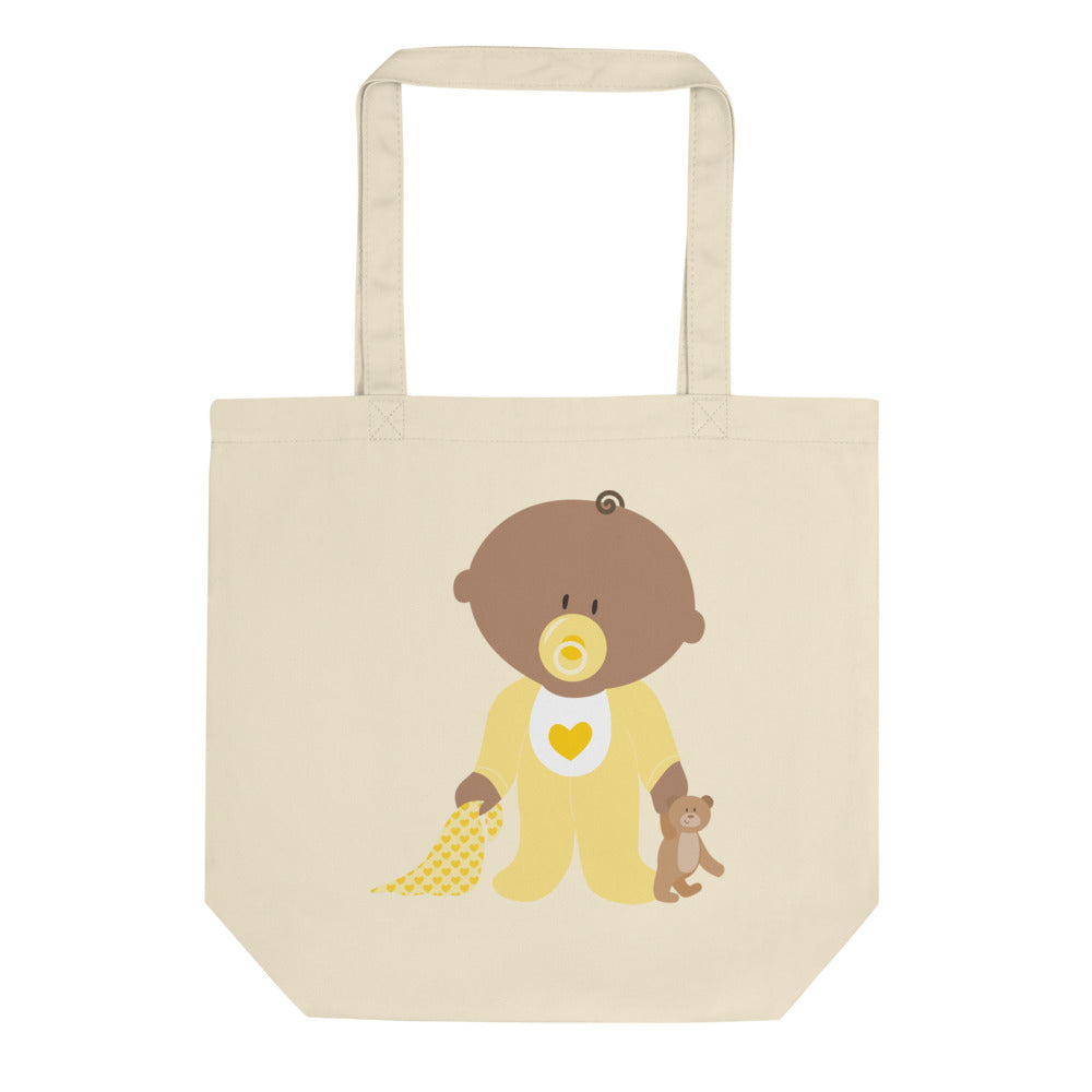 Teddy Is In Safe Place Eco Tote Bag