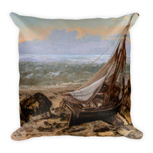 Gustave Courbet The Pont Ambroix Languedoc Pillow