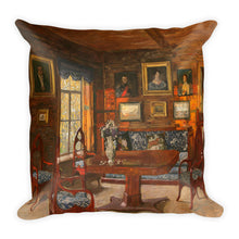 Summer evening on lake Premium Pillow