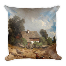 Washerwomen by the River Basic Pillow