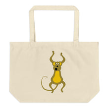 A monkey Special Large Organic Tote Bag